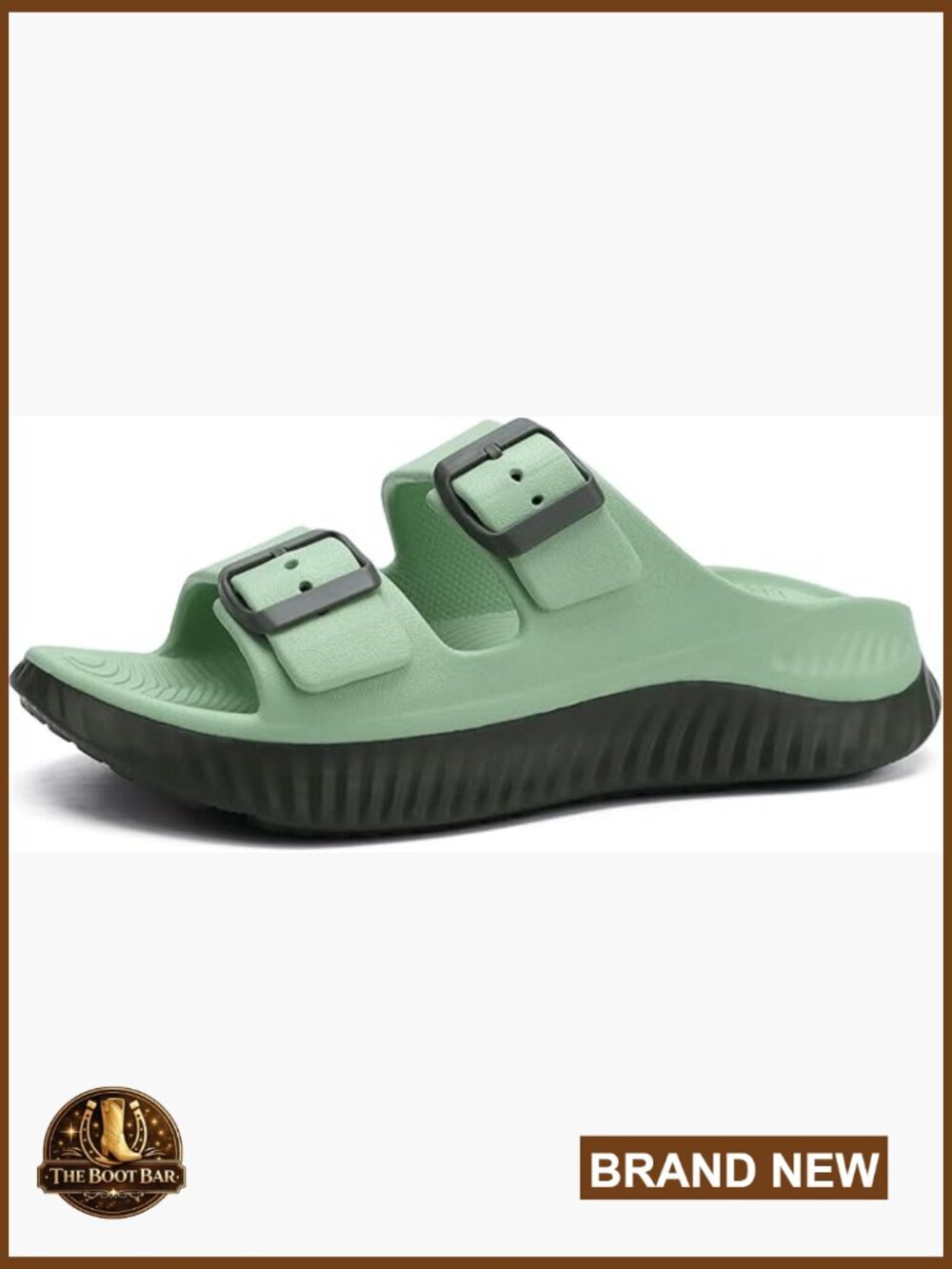 Womens Recovery Sandals with Arch Support Adjustable Thick Cushion Slides